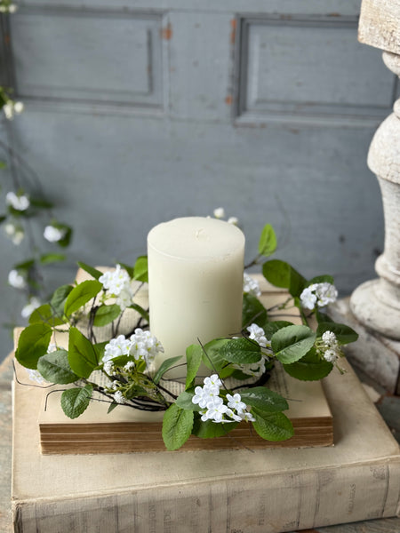 Chateau Blooms Candle Ring | 12" | NOT CURRENTLY IN STOCK-New For Spring 2027!