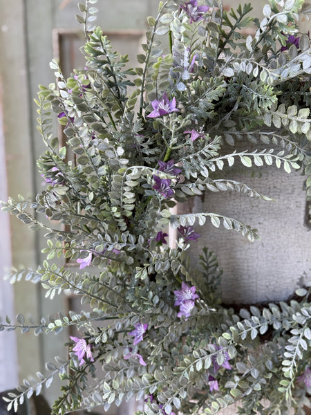 Bellflower Wreath | 24" | NOT CURRENTLY IN STOCK-New For Spring 2027!