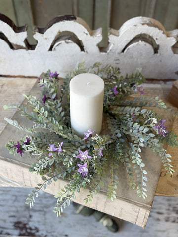 Bellflower Candle Ring | 12" | NOT CURRENTLY IN STOCK-New For Spring 2027!