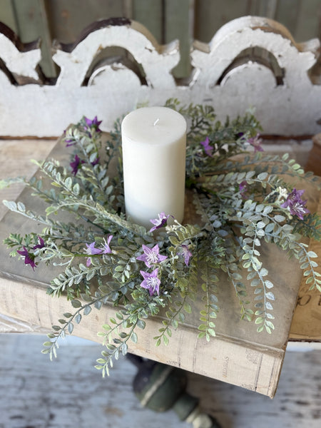 Bellflower Candle Ring | 12" | NOT CURRENTLY IN STOCK-New For Spring 2027!