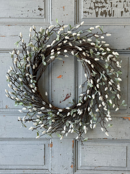 Cloud Bank Willow Wreath | 24" | NOT CURRENTLY IN STOCK-New For Spring 2027!