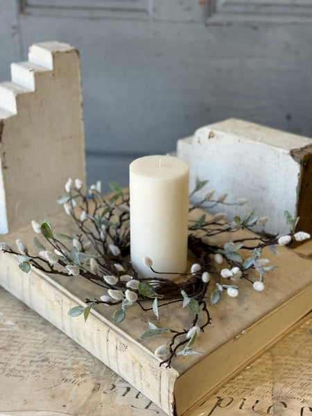 Cloud Bank Willow Candle Ring | 13" | NOT CURRENTLY IN STOCK-New For Spring 2027!