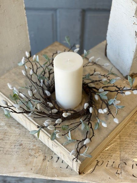 Cloud Bank Willow Candle Ring | 13" | NOT CURRENTLY IN STOCK-New For Spring 2027!