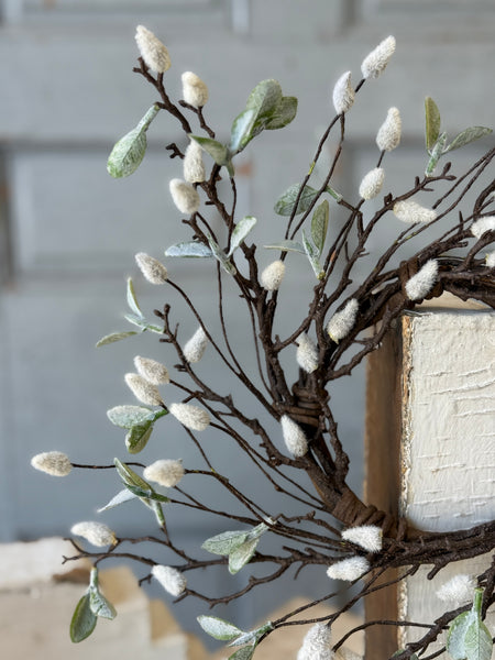Cloud Bank Willow Candle Ring | 13" | NOT CURRENTLY IN STOCK-New For Spring 2027!