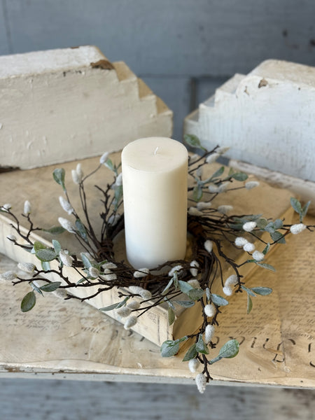 Cloud Bank Willow Candle Ring | 13" | NOT CURRENTLY IN STOCK-New For Spring 2027!