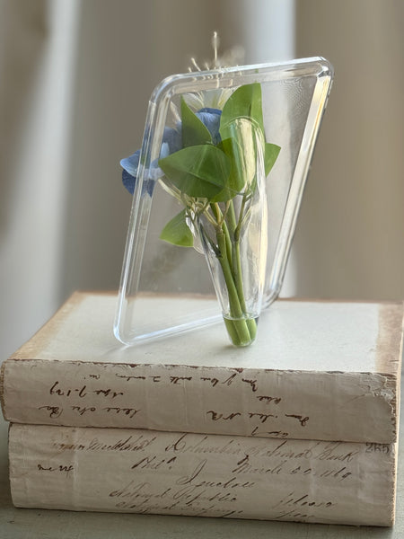Floating Flora Frame | 7" | Blue | NOT CURRENTLY IN STOCK-New For Spring 2027!