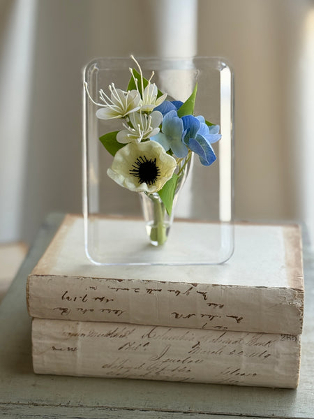 Floating Flora Frame | 7" | Blue | NOT CURRENTLY IN STOCK-New For Spring 2027!