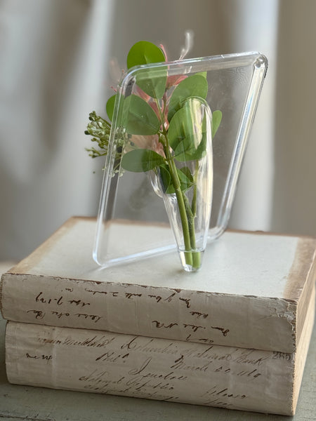 Floating Flora Frame | 7" | Coral | NOT CURRENTLY IN STOCK-New For Spring 2027!