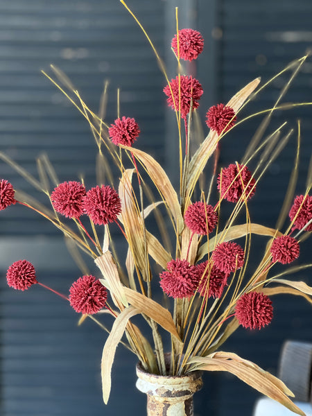 Poppins Bush | 23" | Bordeaux | NEW CLOSEOUT + CLEAN UP SPECIAL!  From $2.50 - Last 360pcs!