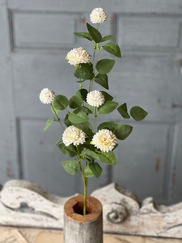 Chaplet Buds | 34" | Cream | NOT CURRENTLY IN STOCK-New For Spring 2026!