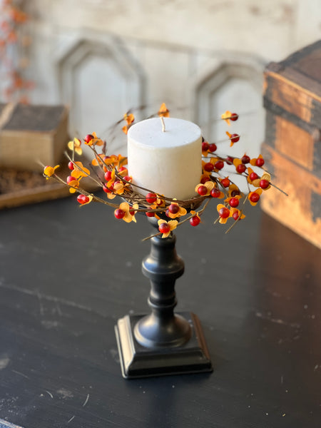 Ruskin Bittersweet Candle Ring | 8" | SOLD OUT