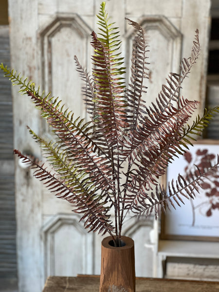 Falling Fronds Spray | 39.5" | Sepia | NEW CLOSEOUT + CLEAN UP SPECIAL!  From $1.50 - Last 144pcs!