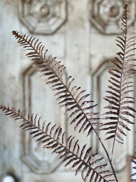 Falling Fronds Spray | 39.5" | Sepia | NEW CLOSEOUT + CLEAN UP SPECIAL!  From $1.50 - Last 144pcs!