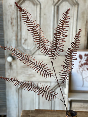 Falling Fronds Spray | 39.5" | Russet | SOLD OUT