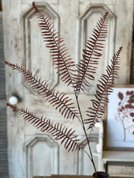 Falling Fronds Spray | 39.5" | Russet | SOLD OUT