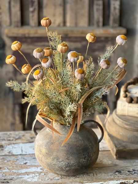 Poppy Pod Bush | 22" | Fog | SOLD OUT