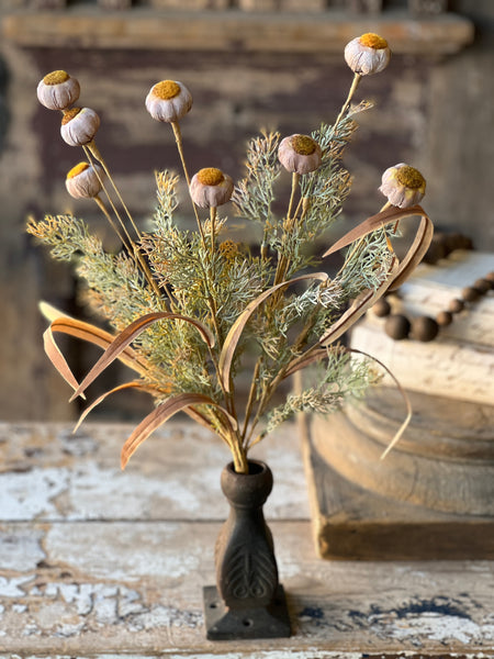 Poppy Pod Bush | 22" | Fog | SOLD OUT