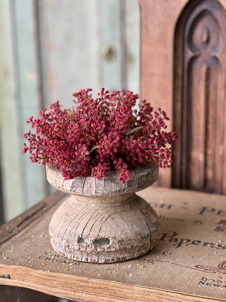 Bursting Astilbe Half Sphere | Sangria | 9" | CLOSEOUT + CLEAN UP SPECIAL!  From $1.95 - Last 60pcs!