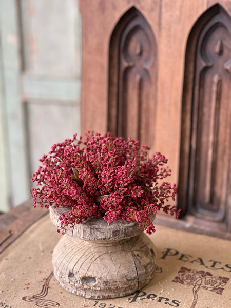 Bursting Astilbe Half Sphere | Sangria | 9" | CLOSEOUT + CLEAN UP SPECIAL!  From $1.95 - Last 60pcs!