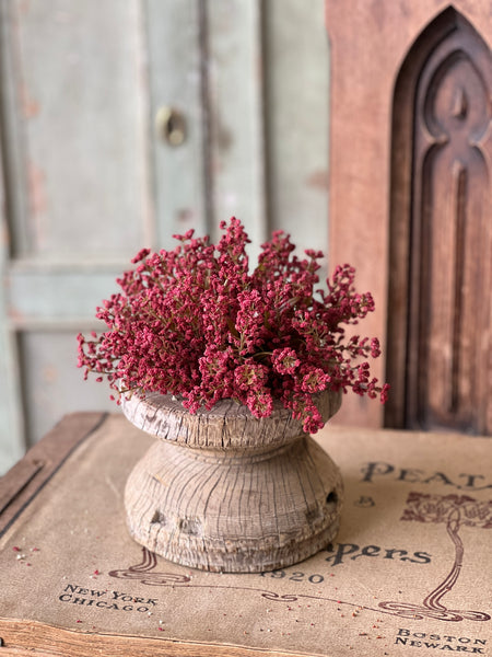 Bursting Astilbe Half Sphere | Sangria | 9" | CLOSEOUT + CLEAN UP SPECIAL!  From $1.95 - Last 60pcs!