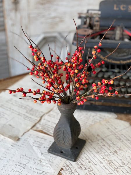 Berry Bush | 13" | Orange Mix