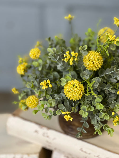 Garden Bliss Half Sphere | 10" | Yellow | Limited Stock - Last 120pcs! (will be discontinued for Spring 2026)