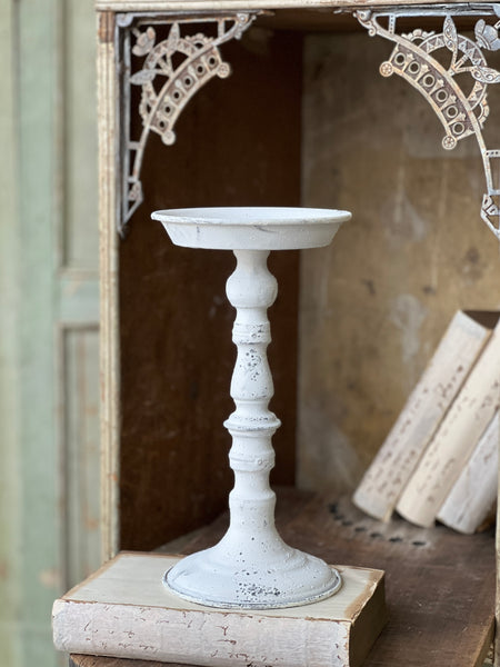 Candle Holder | Cream | 12"