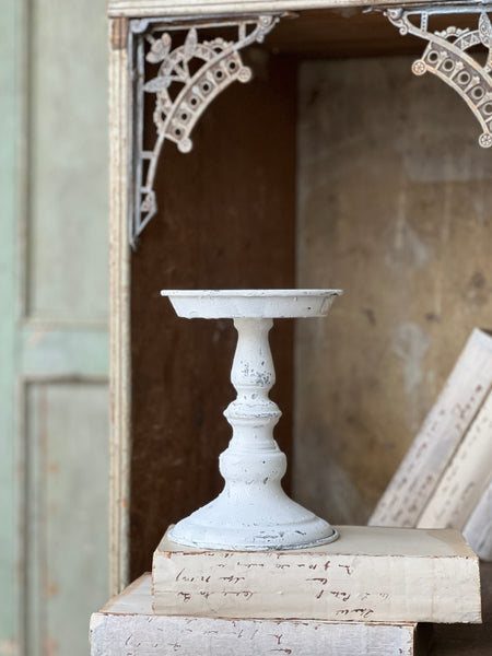 Candle Holder | Cream | 7"