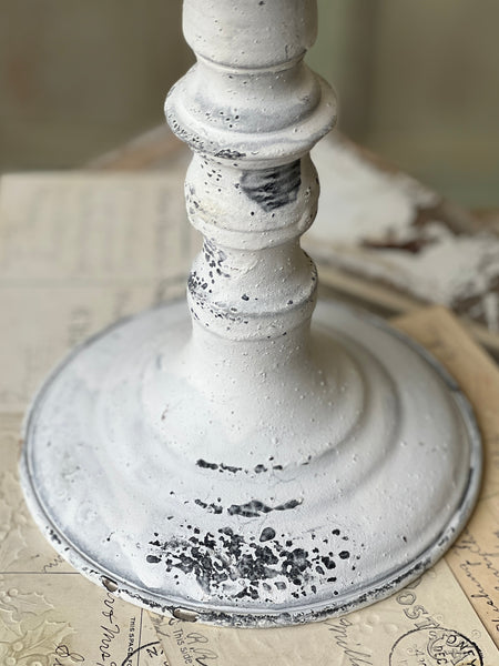 Candle Holder | Cream | 9"