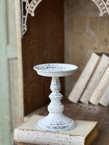 Candle Holder | Cream | 7"