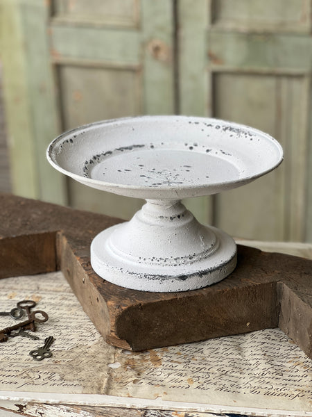 Pedestal Plate | Cream | 12.5"