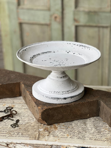 Pedestal Plate | Cream | 12.5"