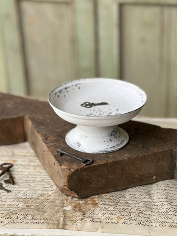 Pedestal Plate | Cream | 6.75"