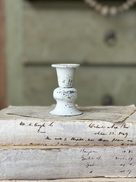 Alette Candle Holder | 3" | Cream