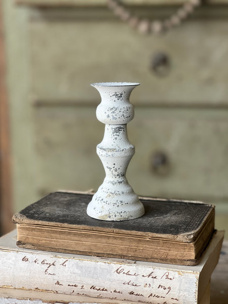Alette Candle Holder | 5.5" | Cream