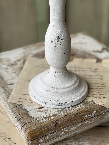 Alette Candle Holder | Cream | 10" | CASE PACK SPECIAL!  From $2.95