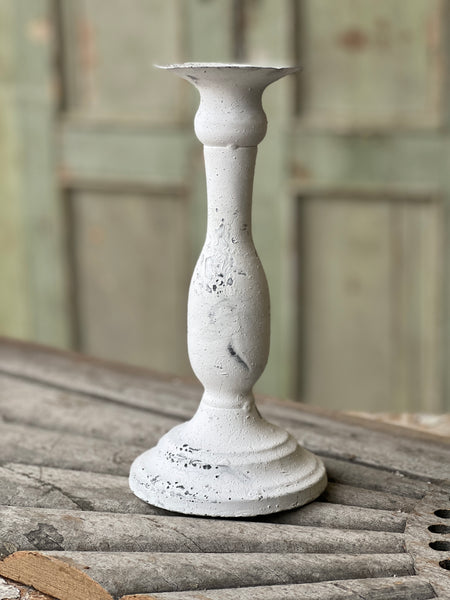 Alette Candle Holder | Cream | 10" | CASE PACK SPECIAL!  From $2.95