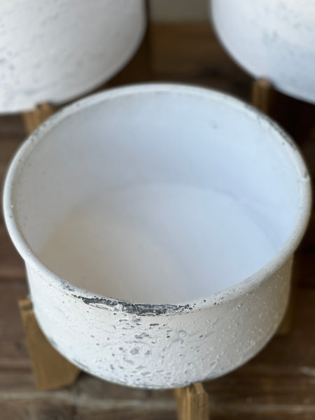 Tipping Point Planters | Set/3 | SKID SPECIAL! $14.95