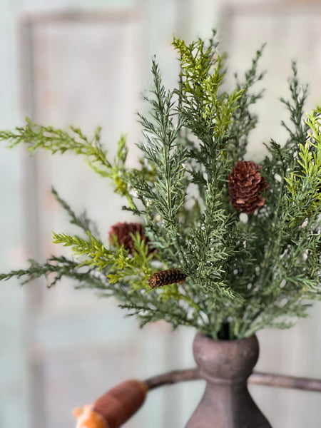 Prickly Pine Pick | Green | 14" | SOLD OUT