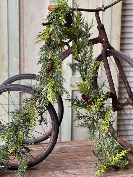 Prickly Pine Garland | Green | 6'