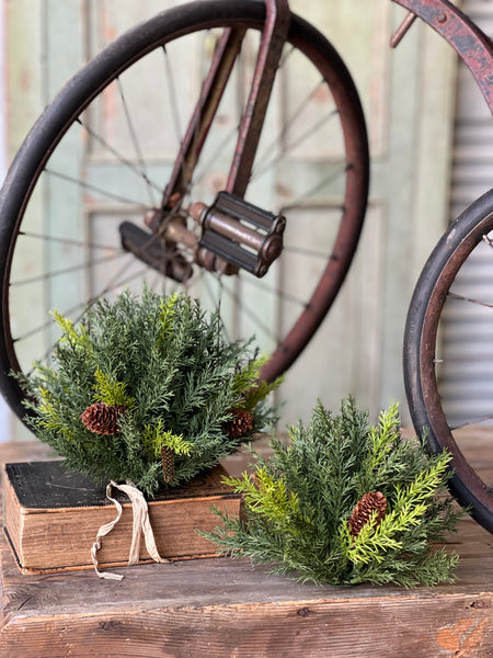 Prickly Pine Half Sphere | Green | 12" | Lost & Found - Last 12pcs!