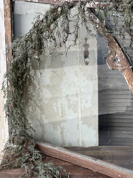 Weeping Cedar Garland | Snow | 6'