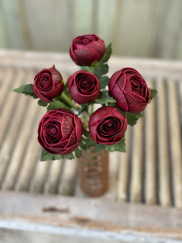 Prosperity Buds Bundle | 11.5" | Merlot