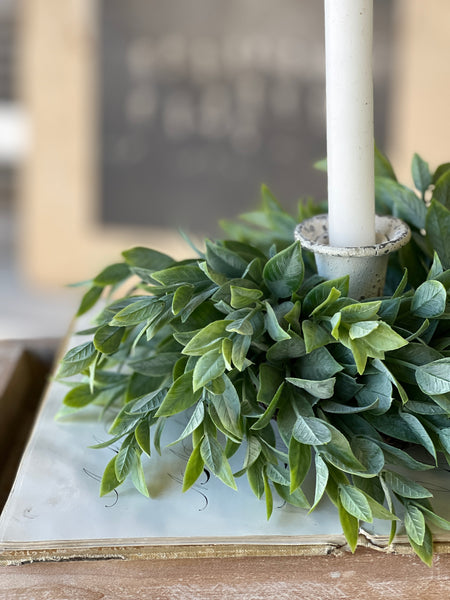 Rainwashed Candle Ring | 10"