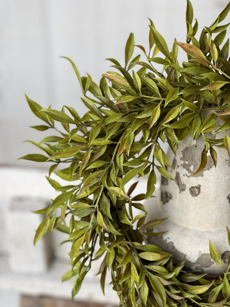 Smilax Candle Ring | Green | 12" | CASE PACK SPECIAL!  $2.95