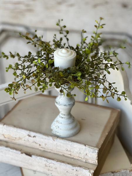 Alette Candle Holder | 5.5" | Cream