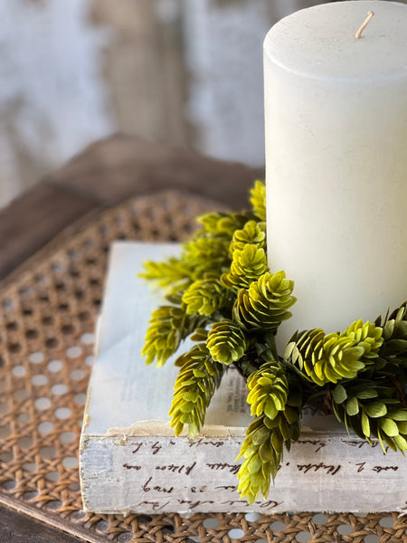 Hops Candle Ring | 8" | Green | SOLD OUT