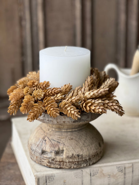 Hops Candle Ring | 9" | Beige | SOLD OUT
