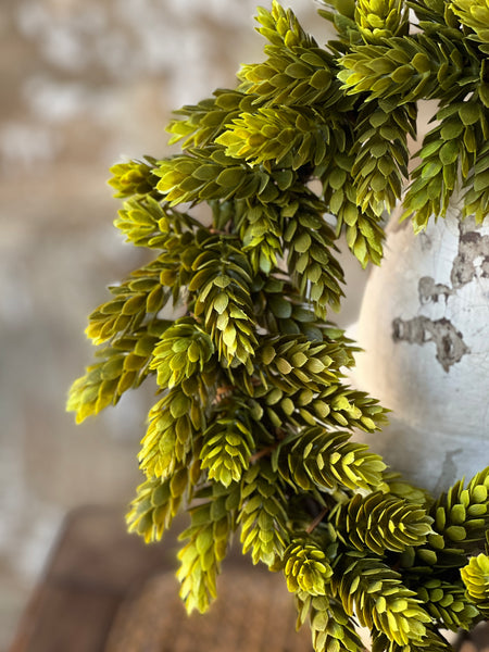 Hops Candle Ring | 11" | Green