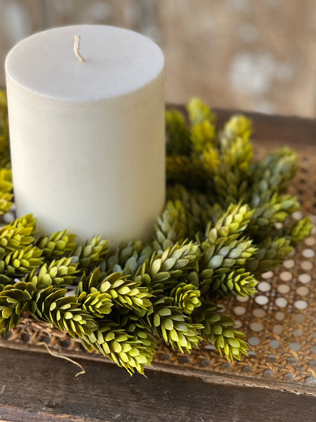 Hops Candle Ring | 11" | Green